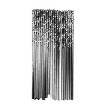 20 штук металлических спиральных сверл с цилиндрическим хвостовиком диаметром 0,5 мм  4
