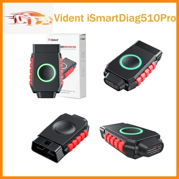 2023 Vident iSmartDiag510Pro Автомобильный Диагностический Инструмент С Двунаправленным Управлением, Считыватель Активного Тестового кода, 28 + Сервисов С CAN FD и DIOP  5
