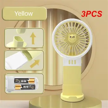 2023 Новый Портативный Вентилятор Мультяшная Подставка Для Мобильного Телефона Маленький Вентилятор Ручной Вентилятор Mini Usb Вентилятор Для Кемпинга Кондиционер Охладитель Воздуха  5