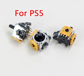 20ШТ для PS5 2.3K Желтый 3D Аналог для Playstation 5 Контроллер Джойстик Модуль датчика Потенциометры  5
