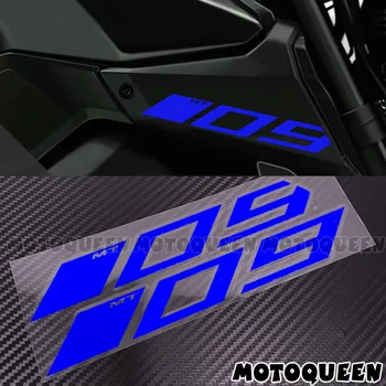 2X Аксессуары для мотоциклов Корпус Бак накладка Обтекатель Светоотражающие наклейки Наклейки Водонепроницаемый логотип для Yamaha MT-09 MT09  3