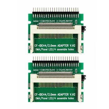 2X Карта Compact Flash Cf в Ide 44Pin 2 мм штекер 2,5-дюймовый загрузочный адаптер для жесткого диска  5