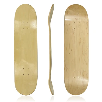 31 * 8 дюймов 7-слойная художественная доска для скейтбординга из вогнутого дерева с кленовой заготовкой на заказ  2