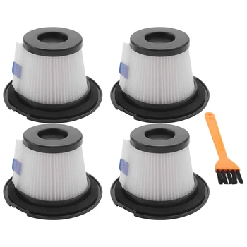 4 Комплекта сменных HEPA-фильтров, подходящих для беспроводного пылесоса MOOSOO K17 (4 HEPA-фильтра и 4 светофильтра)  5