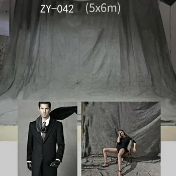 5x6 м Большой размер Муслиновая ткань для фотосъемки, профессионально Окрашенный Винтажный фон, Семейная Фотостудия, Свадьба по индивидуальному заказу  0