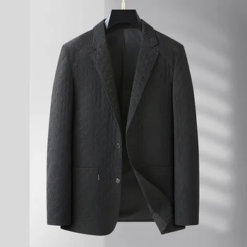 7059-Высококачественная мужская одежда, новый деловой мужской костюм для пап среднего возраста.  5