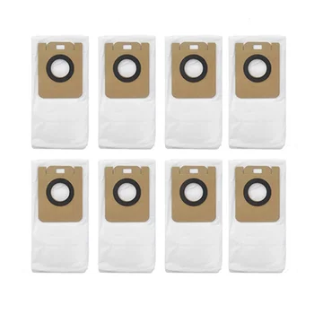 8 шт. Мешки для пыли для Xiaomi Dreame Bot D10 Plus RLS3D Запчасти для пылесоса Аксессуары  5