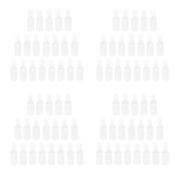 80 ШТ 30 Мл (1 унция) прозрачных пластиковых бутылок для распыления тумана, прозрачных дорожных бутылок, портативных бутылок для многоразового использования  5