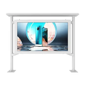 86 98 дюймовый рекламный экран Ecran LCD IP65 Водонепроницаемый Наружный дисплей Рекламный настенный ЖКдисплей Рекламирует воспроизведение видео  5