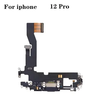 Alideao 1шт для iPhone 12 Pro 12 Pro MaxCharging Гибкий кабель, разъем для зарядки, порт для зарядки, док-станция, USB-кабель для зарядки  4
