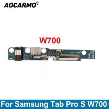Aocarmo Для Samsung Galaxy Tab Pro S W700 Порт Зарядки Док-станция Для Зарядного Устройства С Разъемом Для наушников Гибкая Запасная Часть  5