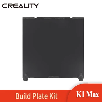 Creality K1 Max Printing Platform Board Kit PEI + Пружинная Сталь + Мягкая Магнитная Наклейка Или Комплект сборочных пластин PEI Для K1 Max 3D Pinter  5