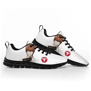 Death Note Yagami Lawliet L, спортивная обувь, мужские, женские, подростковые, детские кроссовки, повседневная высококачественная парная обувь на заказ  4