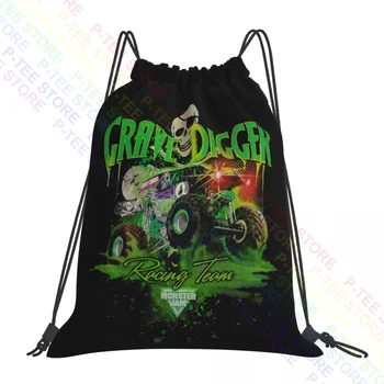 Grave Digger Racing Team Monster Jam Truck Сумки на шнурках, спортивная сумка, новейшая складная одежда в спортивном стиле, рюкзаки  10
