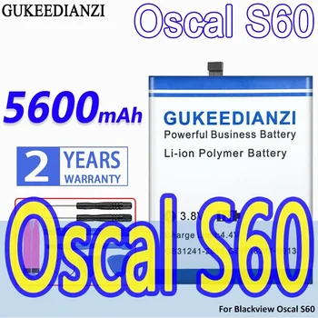 GUKEEDIANZI LI616077HTT для смартфона Blackview OSCAL S60 5600mAh Новая батарея большой емкости  5