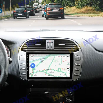 HANNOX 9-дюймовый Экран Android Стерео Авторадио Для Fiat Bravo 2007-2011 2012 Автомобильный Видео Мультимедийный Плеер GPS FM RDS Навигация  5