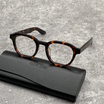 Hermes high eyewear ацетатная оптическая оправа для очков от близорукости для мужчин и женщин, рецептурные очки для близорукости, дизайнерский люксовый бренд eyewear  5