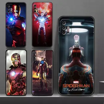 Marvel Iron Man Mark 4 Классный Чехол Для Телефона Motorola Moto Edge 20Pro G52 G200 30Neo G9 One Fusion G22 G30 G8 Plus Силиконовый Чехол  3