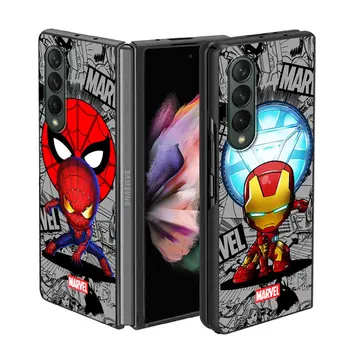 Marvel venom Spider man Shell Чехол Для Телефона Samsung Galaxy ZFold4 Z Fold3 Z Fold5 5G Z Fold4 Жесткий ПК Противоударные Чехлы Чехол  5