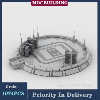 MOC Space Wars Модульная Посадочная Платформа Строительная Модель Building Block Assembly Коллекция Фильмов Игрушка В Подарок DIY  0