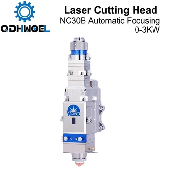 QDHWOEL WSX 0-3KW NC30B Волоконно-Лазерная Режущая Головка С Автоматической Фокусировкой Высокой Мощности QBH 3000 Вт для Резки металла  5