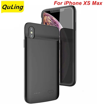 QuLing 5000 мАч для iPhone XS Max Чехол для аккумулятора XS Max Зарядное устройство Power Case для iPhone XS Max Чехол для аккумулятора  10