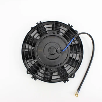 RV65F 12 В/24 В универсальный 8-дюймовый вентилятор ультратонкий электрический вентилятор охлаждения радиатора, резервуар для воды электронный вентилятор охлаждения вентилятора  0