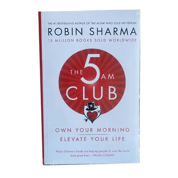 The 5AM Club От Robin Sharma Книга по английскому языку Own Your Morning Elevate Your Life  5