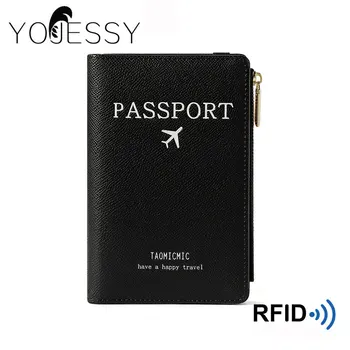 YOJESSY RFID Женский кошелек, женский клатч, женский кошелек, Карман для монет, держатель для паспорта, Держатель для карт  3