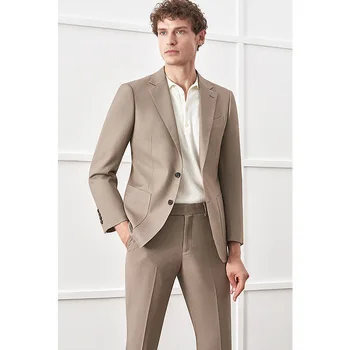 Z441-2023 Мужские костюмы весна и лето, новый деловой мужской маленький пиджак, мужские тонкие повседневные трендовые костюмы  3