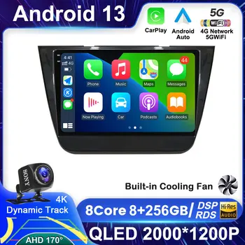 Автоматический IPS DSP Android 13 Для MG ZS 2014-2022 Автомобильный Мультимедийный Видеоплеер Радио Стерео BT WIFI 4G LET GPS Навигация DVD Carplay  5