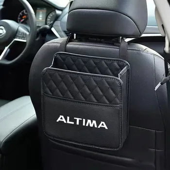 Автомобильные органайзеры и хранение Органайзер для наполнения передних сидений, сумка для хранения, держатель для сумочки, Интерьер для Nissan Altima, автомобильные Аксессуары  5