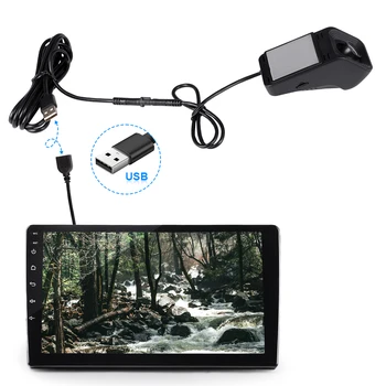 Автомобильный видеорегистратор USB HD 1080P, автомобильный видеорегистратор для Android, автомобильный мультимедийный плеер, фронтальная видеорегистратор ADAS, Android DVR, авторегистратор  5