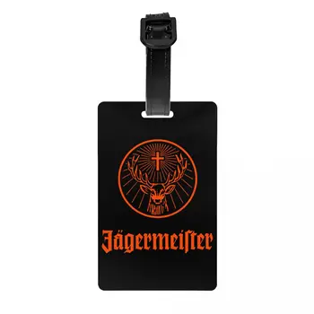 Багажные бирки Jagermeister для дорожного чемодана, защитная крышка с именем, удостоверение личности  4