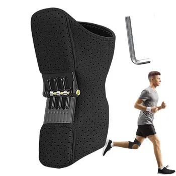 Бандаж для усиления коленного сустава, подпружиненный бандаж для поддержки суставов, подпружиненный бандаж для стабилизации колена, коврик для пеших прогулок  5