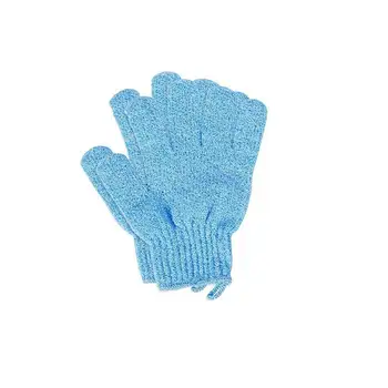 Банные перчатки 2шт, массажное полотенце для купания, Отшелушивающая рукавица для душа  5