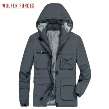 Бейсбольная куртка, тактическая мужская модная куртка, спортивная одежда для треккинга, военного альпинизма, Тяжелая Оверсайз  5