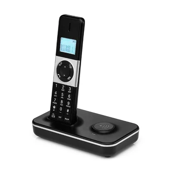 Беспроводной телефон D1002 с дисплеем вызывающего абонента, цифровой стационарный телефон  0