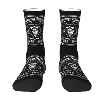 Британский музыкальный продюсер и актер Lemmys, носки для мужчин и женщин, теплые модные носки для экипажа, новинка  10