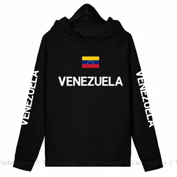 Венесуэла Венесуэльские Толстовки Мужская толстовка Новейшая Уличная одежда в стиле хип-хоп Спортивный костюм Нация Футболист Флаг Спортивной Страны VEN VE  5