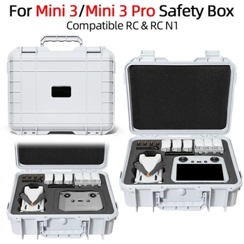 Взрывозащищенный Чехол Hard Bag Protectors Сумки для Переноски DJI Mini 3/Mini 3 Pro/Air 2S/Mavic Air 2 Drone Bag Дорожный Чехол  5