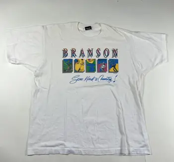 Винтажная рубашка Брэнсона 1992 года XL с длинными рукавами в стиле кантри  5