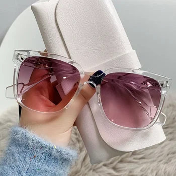 Винтажные квадратные солнцезащитные очки Женские Дизайнерские Роскошные Солнцезащитные очки для мужчин Classic UV400 Outdoor Женские очки в подарок  3