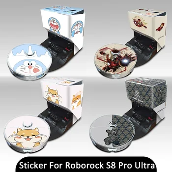 Высококачественная Наклейка Против Столкновений И Царапин для Roborock S8 Pro Ultra Запчасти Для Роботизированного Пылесоса И Аксессуары  5