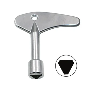 Высококачественный внутренний треугольный ключ ключ от клапана счетчика воды в лифте  5