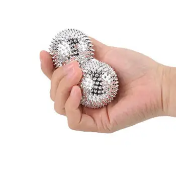 Геометрический мяч для здоровья рук Легкий противоскользящий мяч для массажа рук с отличной эластичностью Расслабляет пальцы  4