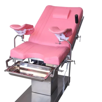 Гинекологическое кресло из нержавеющей стали в роддоме Акушерский операционный стол Высокое качество низкая цена тяжелый матрас  5