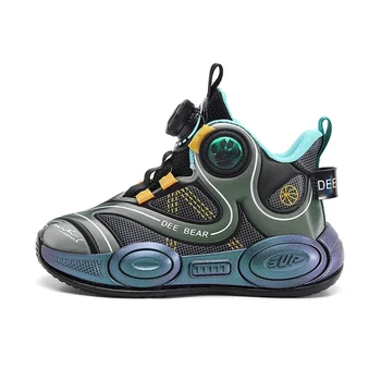 Детская баскетбольная обувь, кроссовки для мальчиков, брендовые высококачественные детские повседневные кроссовки, школьная спортивная обувь для мальчиков Tenis Trainer  4