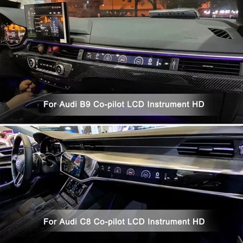 Для Audi C8 B9 экран автомобильный аксессуар Android автомобильный инструмент приборная панель дисплей Мультимедиа второй пилот ЖК-инструмент HD сенсорный экран  5