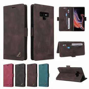 Для Samsung Galaxy Note 9 Чехол кожаный флип-чехол Samsung Note 10 Plus Note 8 20 Ultra Чехлы для телефонов Кошелек Магнитная крышка  5